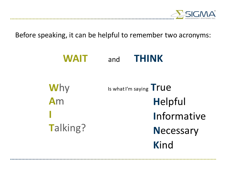 Mindful Speaking