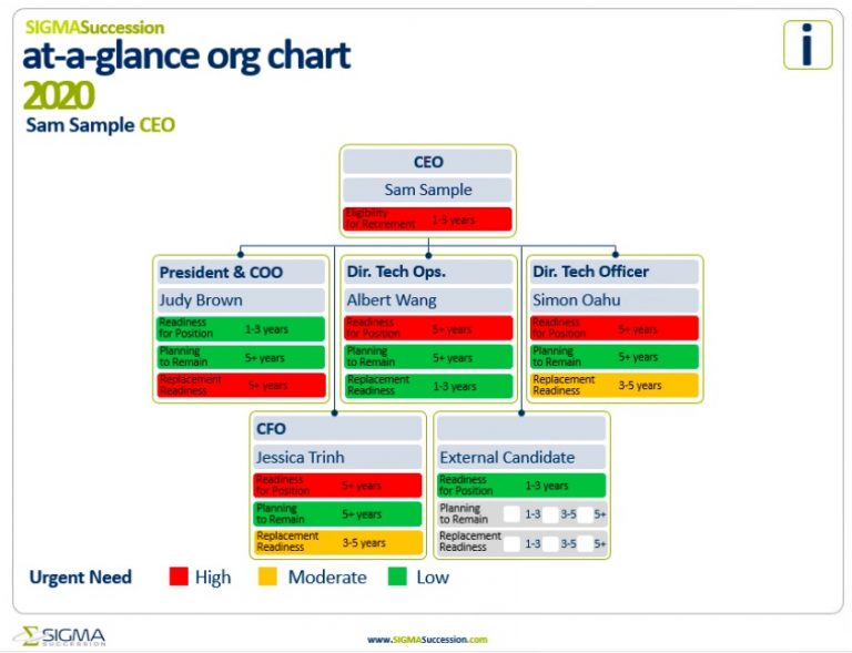 Org Chart for Succession Planning | SIGMA Assessment Systems