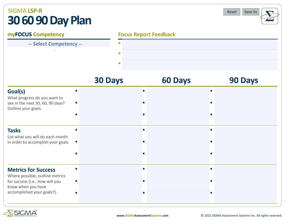 30 60 90 Day Plan