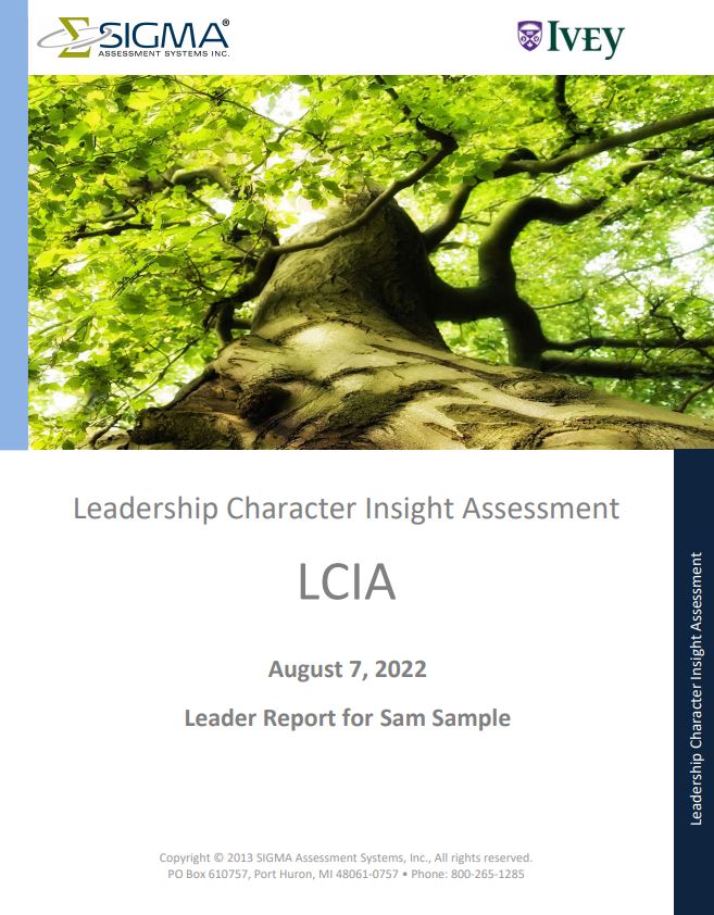 Cover of the LCIA-Self Report