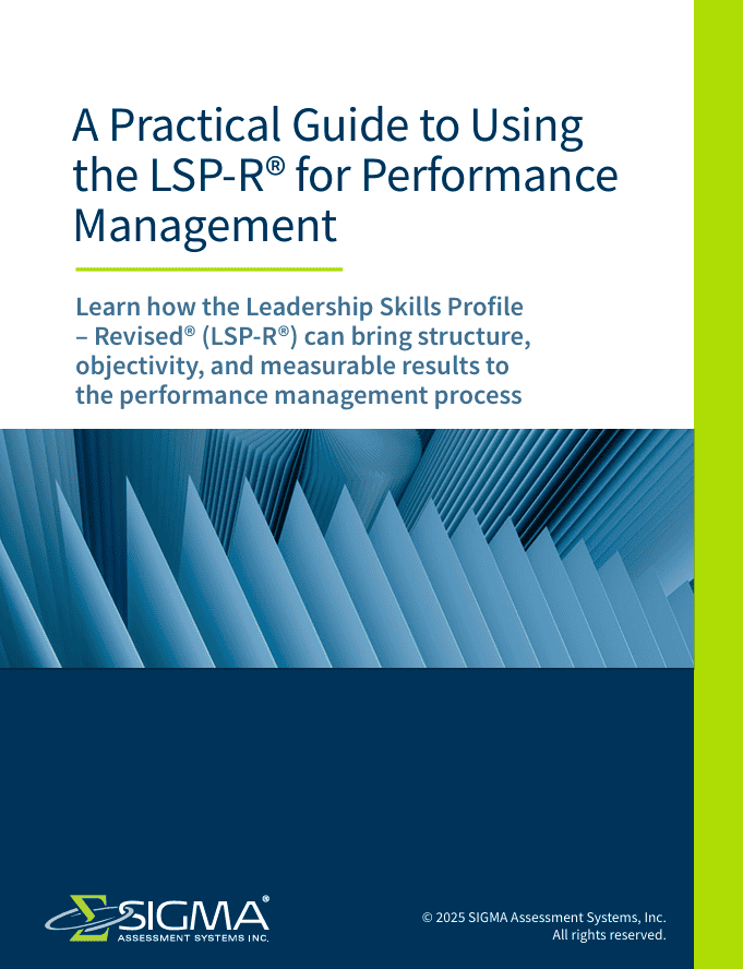 Cover image for guide on how to use the LSP-R for performance management
